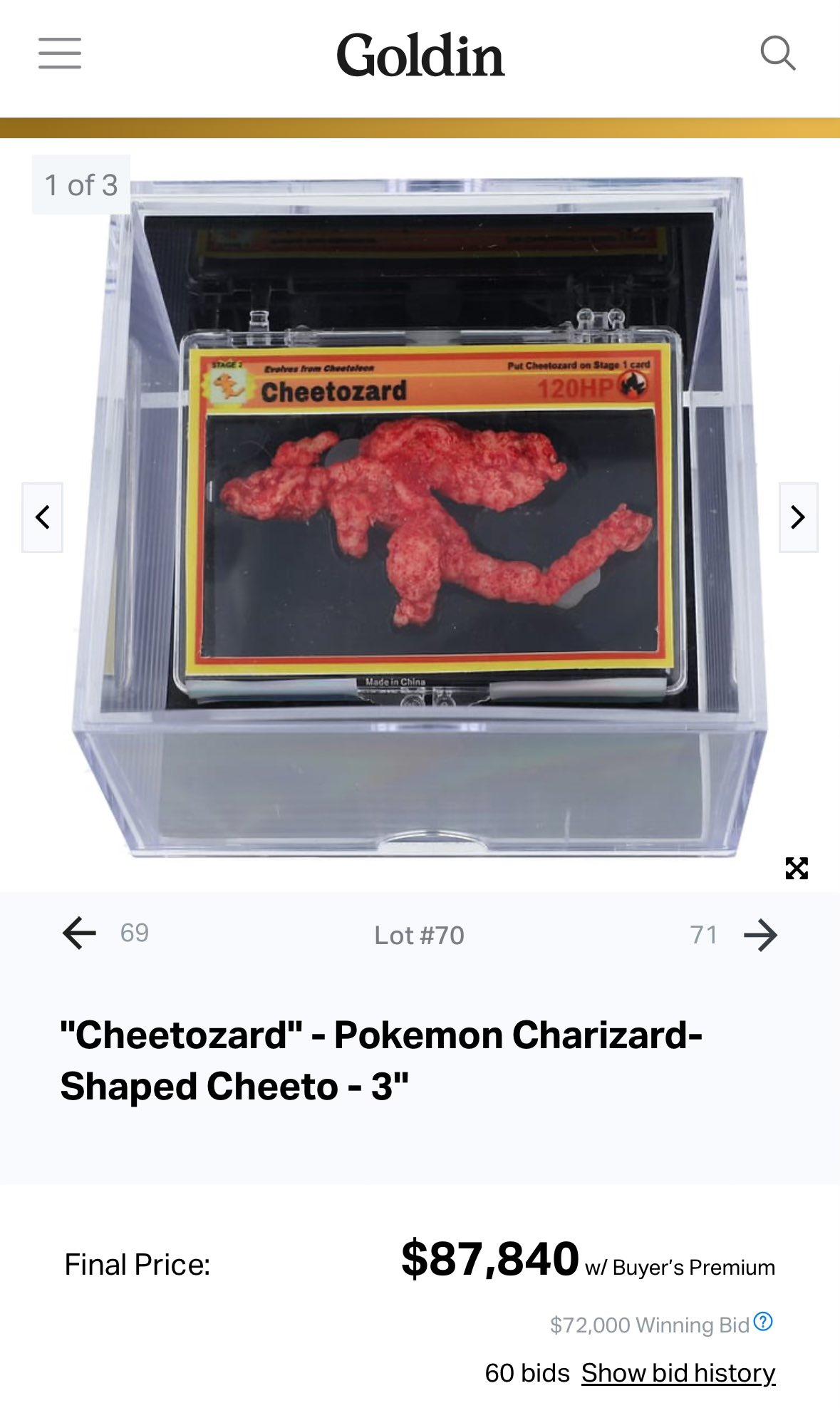 經過60位競標後,最終於上周日(2日)以以7.2萬美元(近56萬港元)成交,加上買家按成交價應付的佣金,總價達到8.78萬美元。(X)