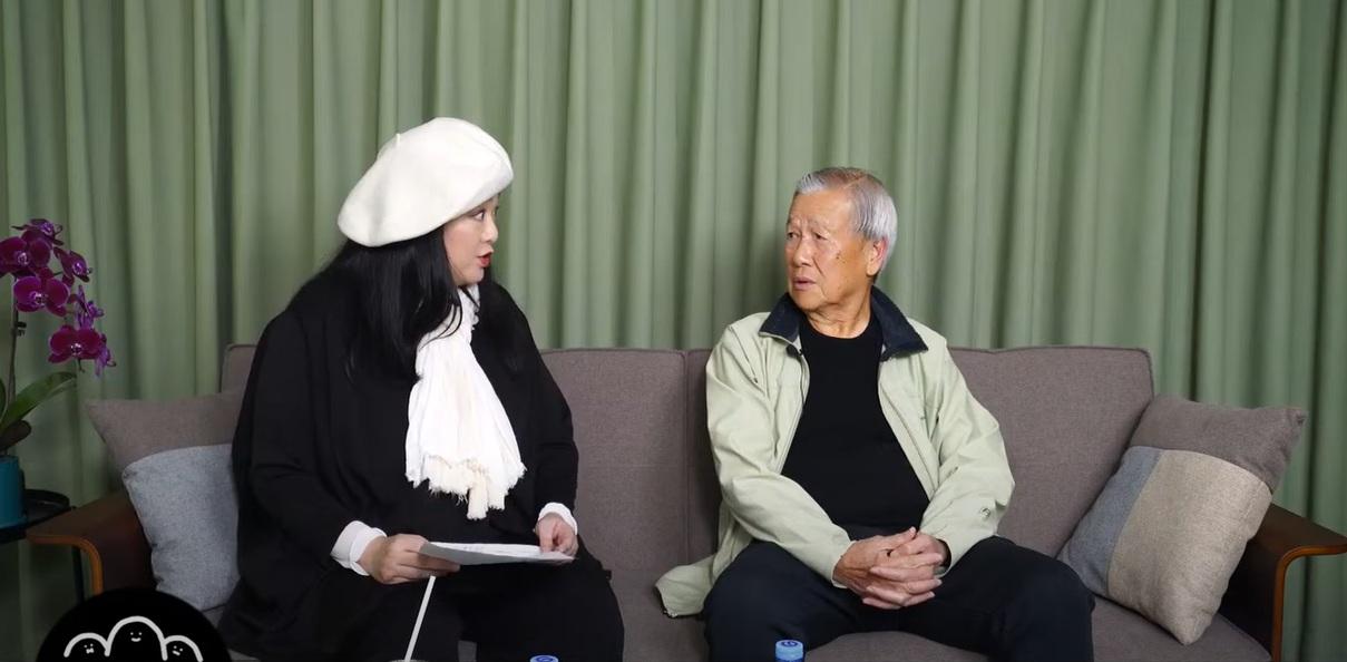 劉江接受李珊珊節目「三坐山 Mount Trio」訪問,忽然爆黃翠如已生B。