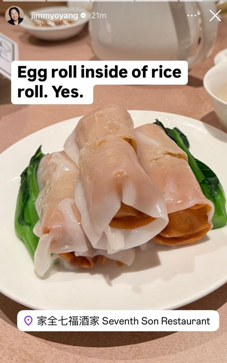 歐陽萬成在IG連環出story分享香港行程。