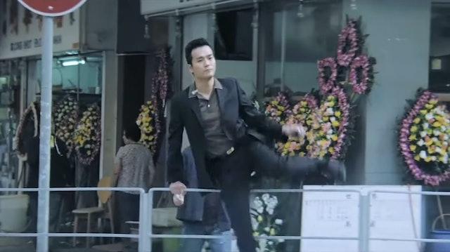 《三命》男主角不時跨欄的畫面,令人想起林家棟在《黑社會》演的東莞仔。