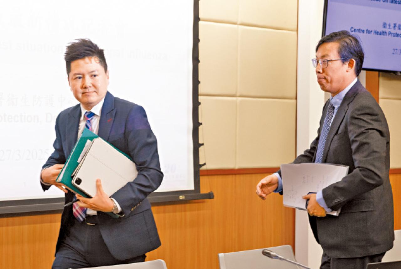 衛生防護中心總監徐樂堅