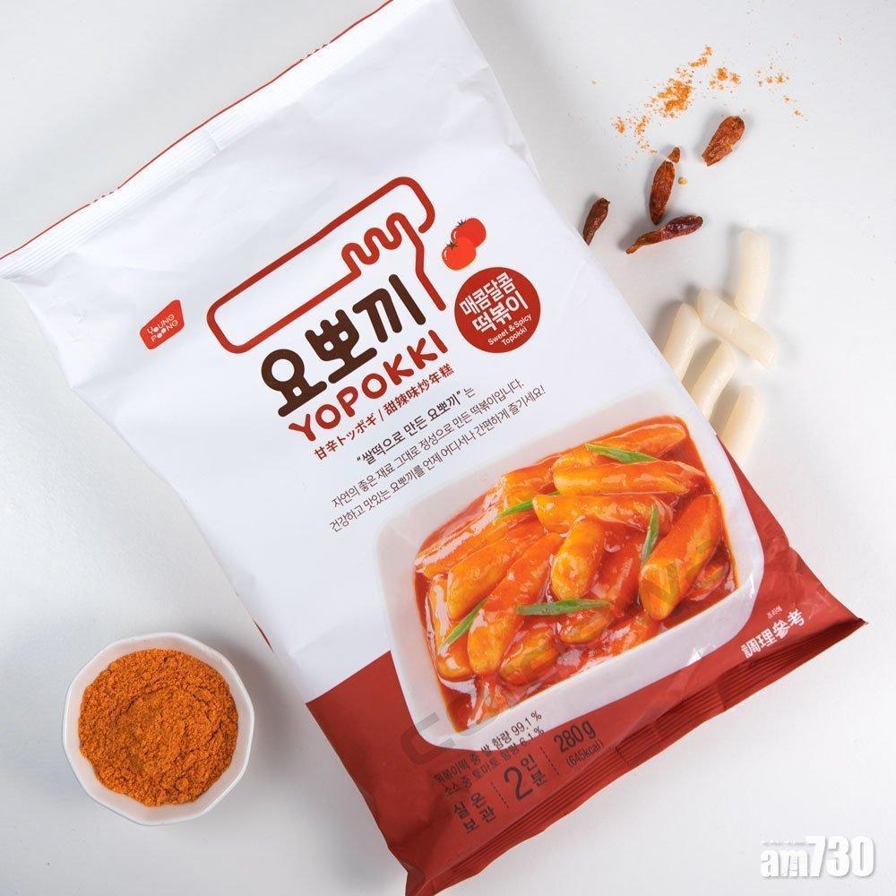 韓式宵夜食譜|YOPOKKI的甜辣炒年糕不算太辣。