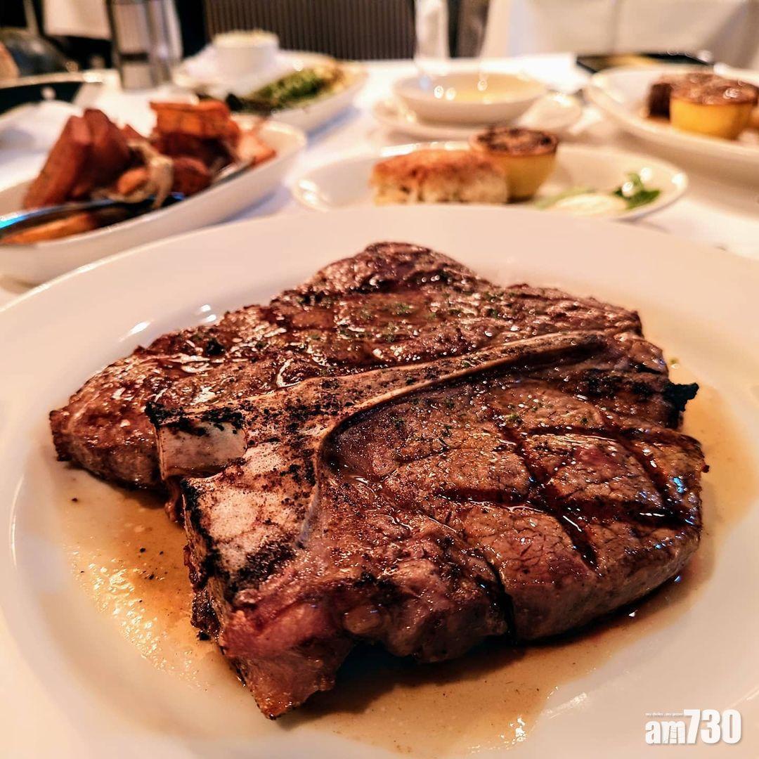 Morton's of Chicago招牌菜為肉眼牛扒 網絡來源:instagram:thomaschan.tc