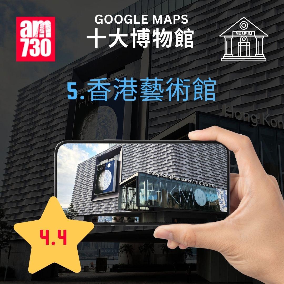 Google Maps香港十大熱門旅遊景點清單特集|博物館