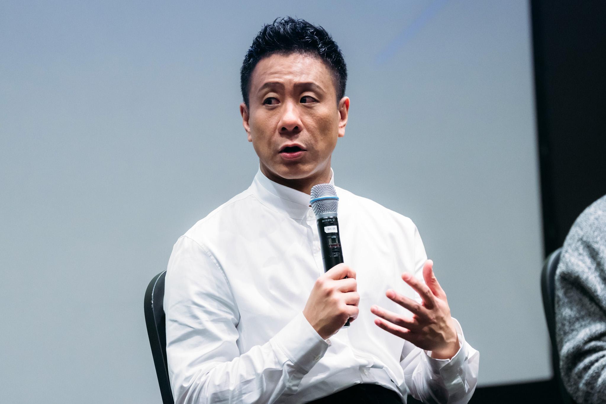 朱栢康分享當配角的經驗。