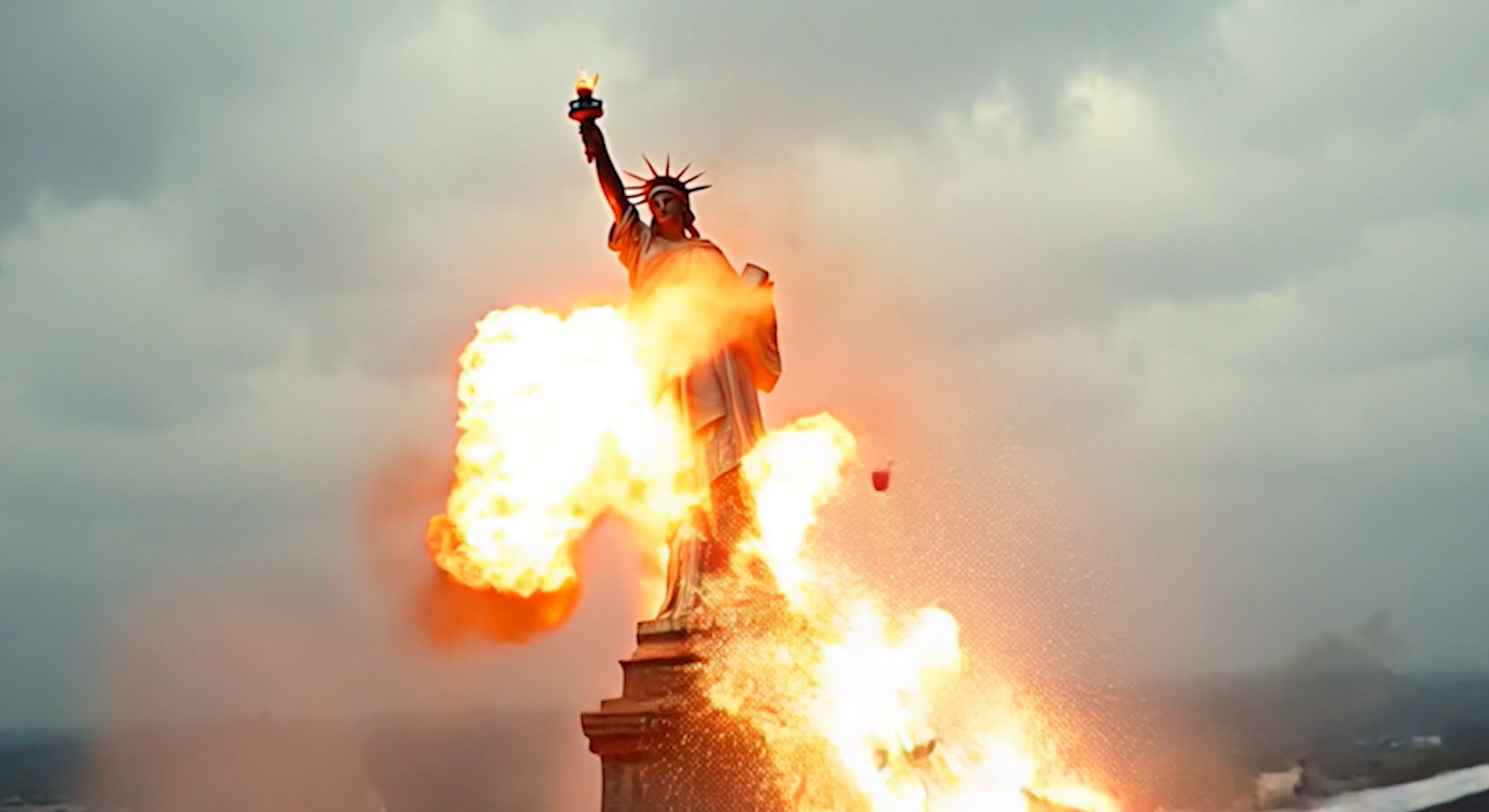 西班牙AI電影《大重置》無論演員及場景均由AI製作。(互聯網)