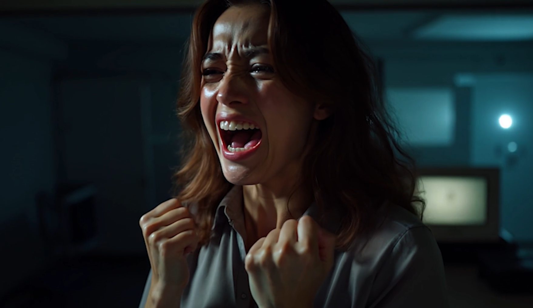 西班牙AI電影《大重置》無論演員及場景均由AI製作。(互聯網)