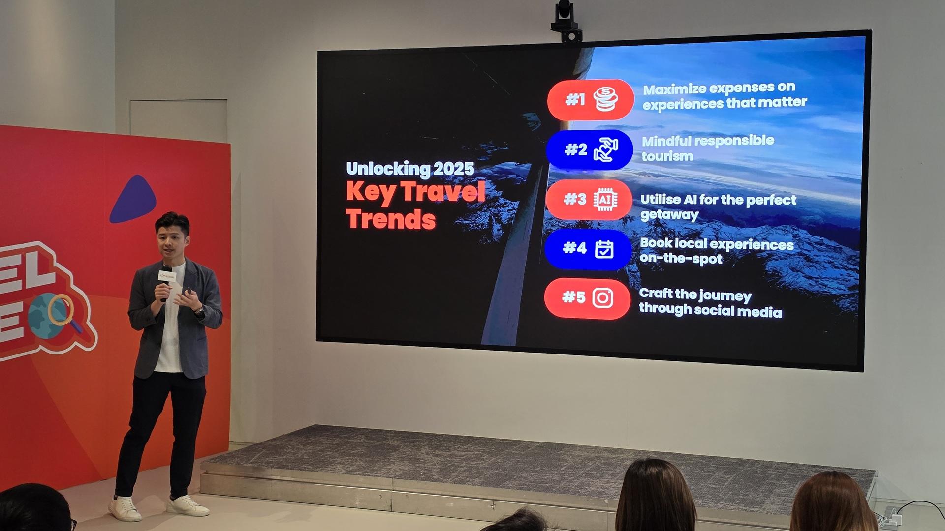 活動上又揭示5大旅遊關鍵趨勢。