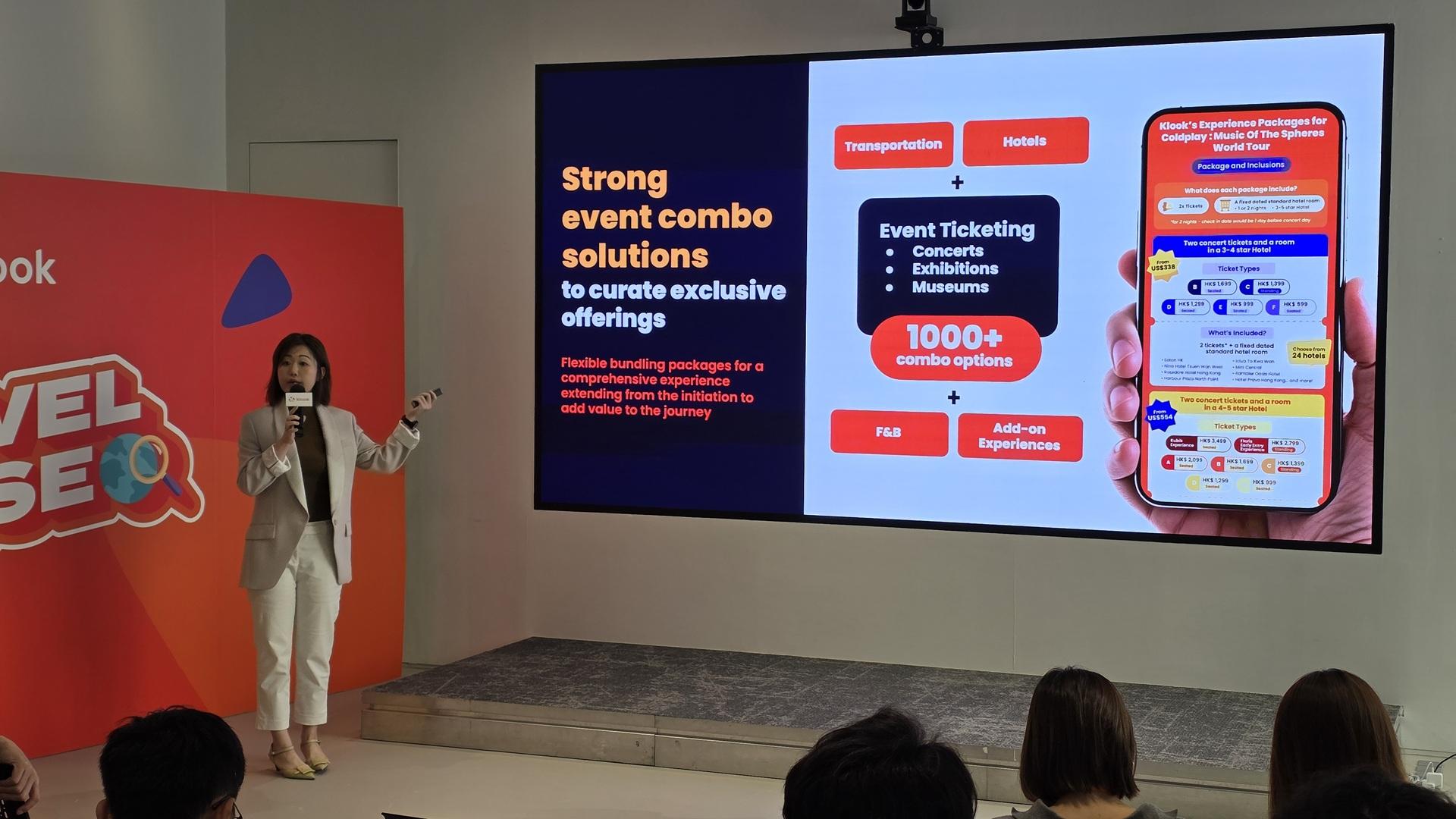 去年平台為入境旅客提供千個旅遊體驗。