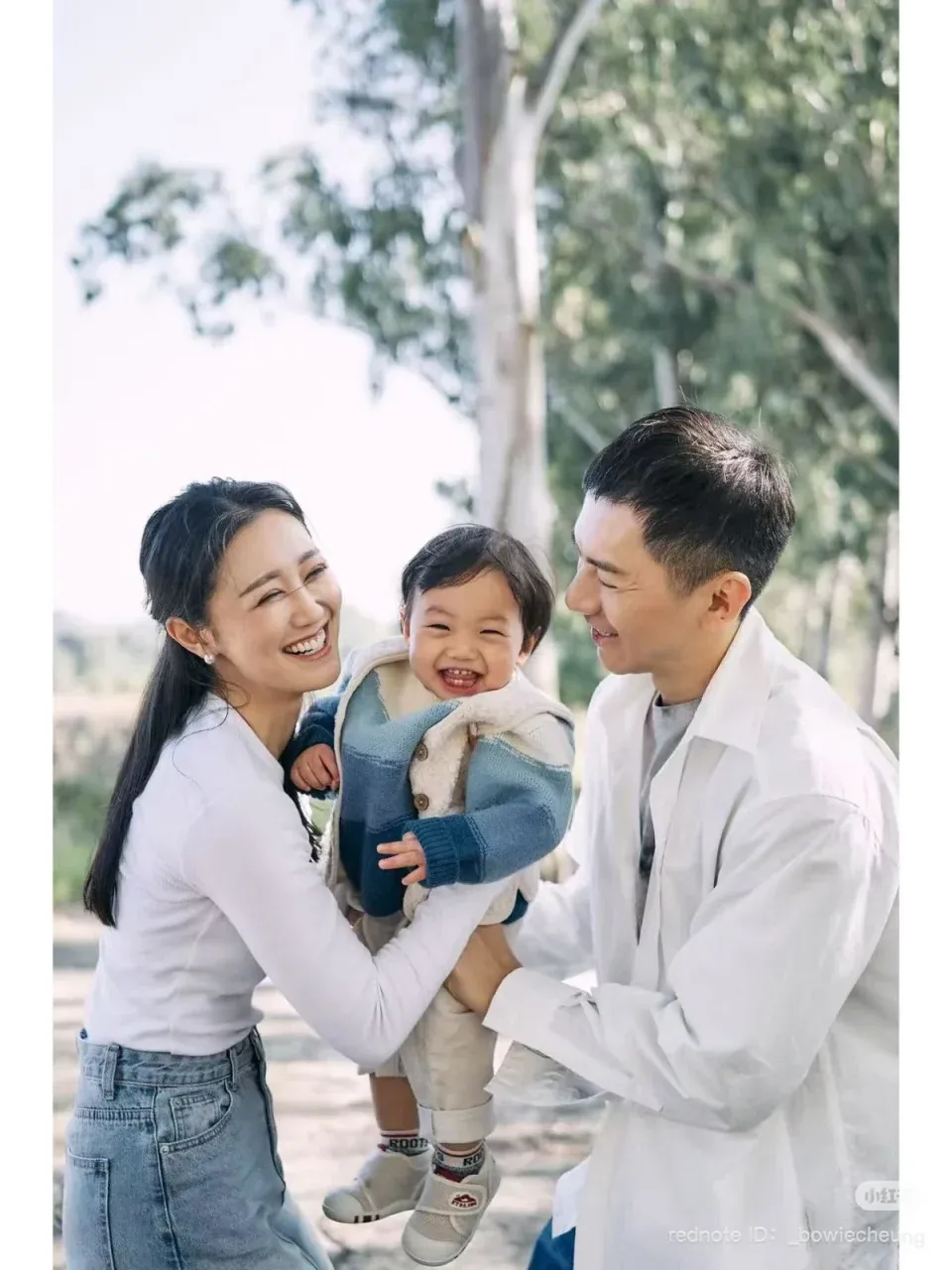 袁偉豪張寶兒一家