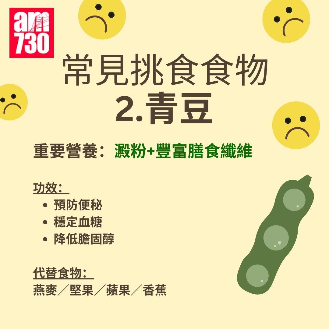 3個常見挑食食物營養拆解