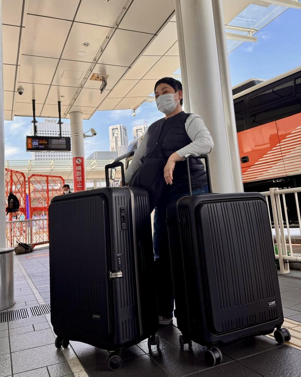 盧覓雪在東京以馬拉松式瘋狂購物。