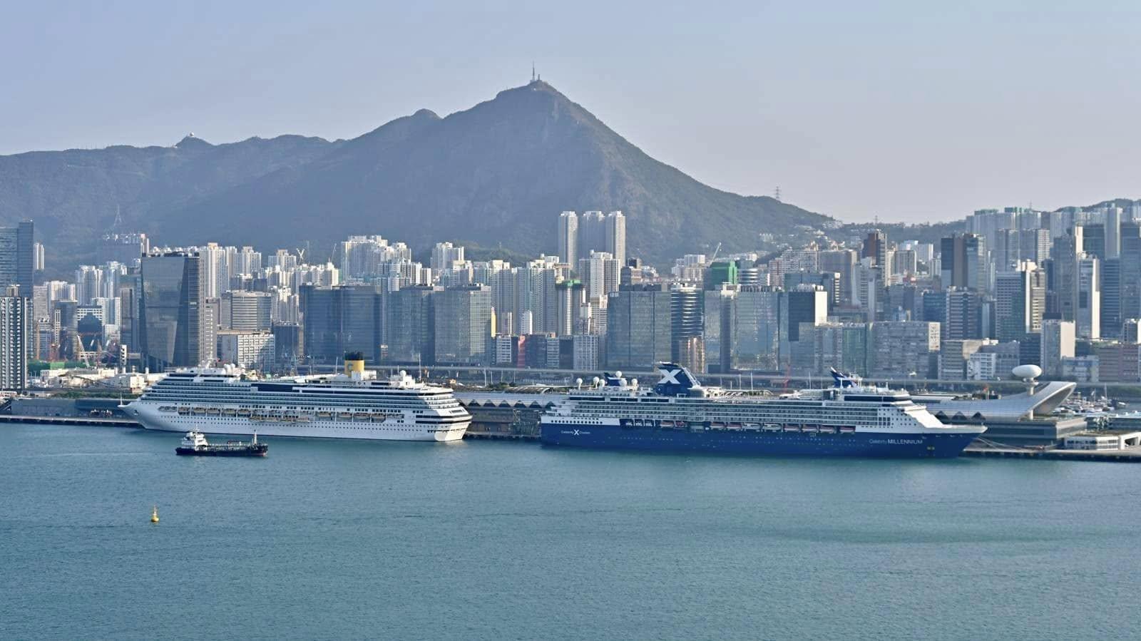 羅淑佩:四艘郵輪同時訪港 會安排郵輪客參嶄新岸上行程 (@FB Rosanna Law圖片)