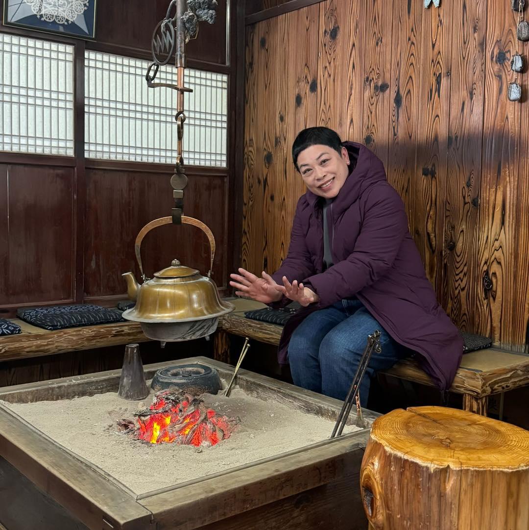 盧覓雪日本之旅到了山形縣,被雪包圍凍到雪雪聲。