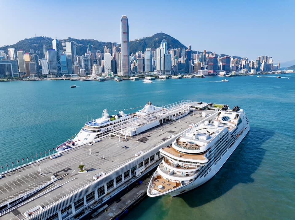 羅淑佩:四艘郵輪同時訪港 會安排郵輪客參嶄新岸上行程 (@FB Rosanna Law圖片)