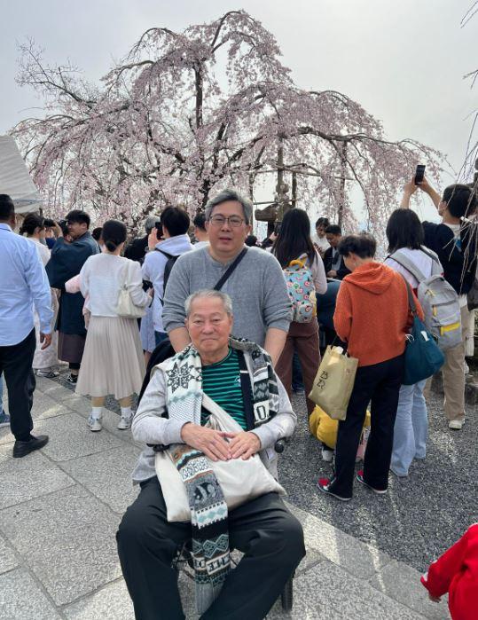 蔡華證實父親蔡萱離世。