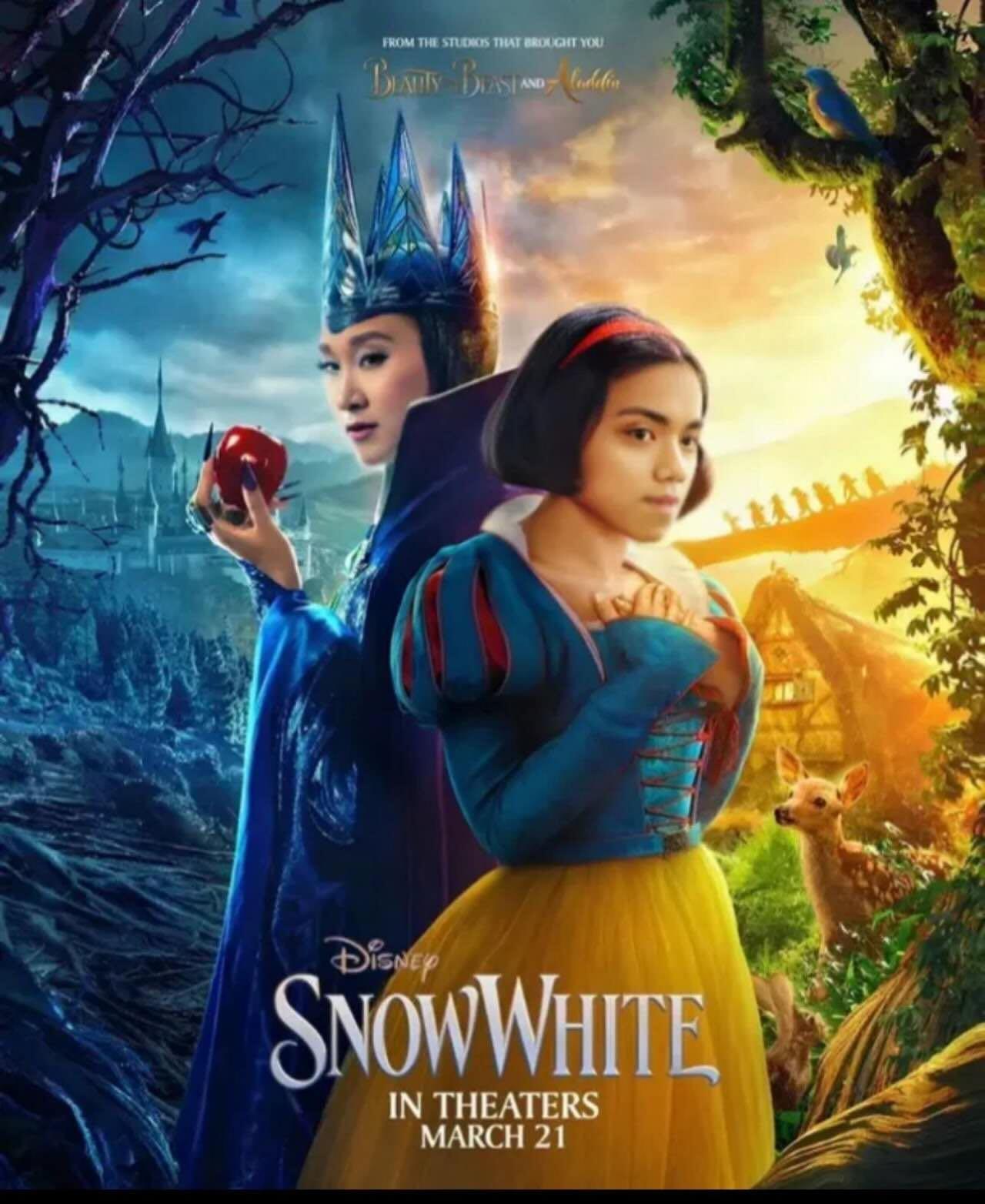 網民表示很想看這個版本的《白雪公主》。