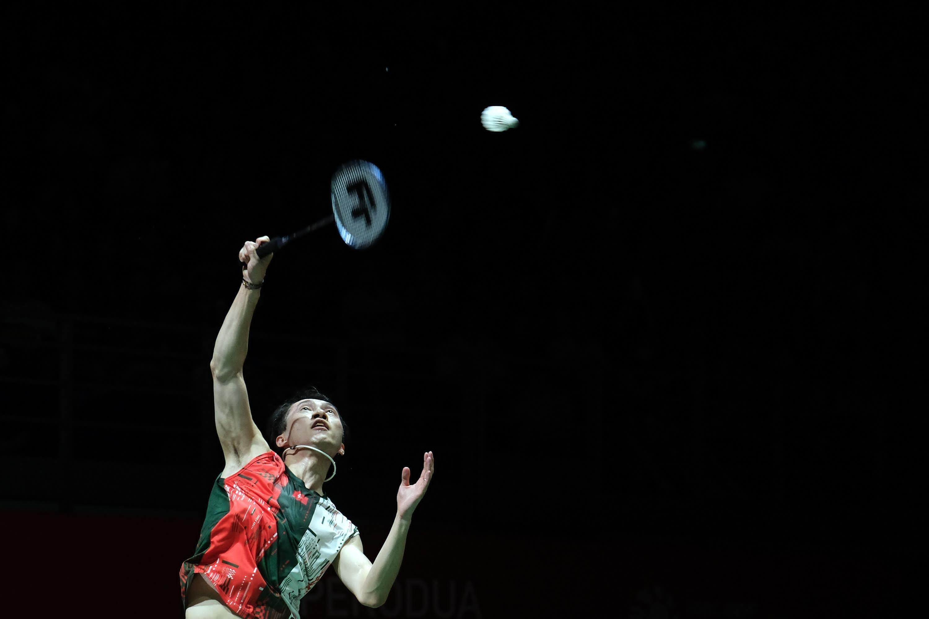 伍家朗全英賽16強止步。