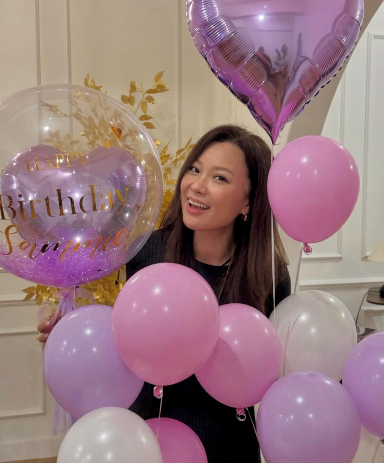 余思敏昨日迎來45歲生日。