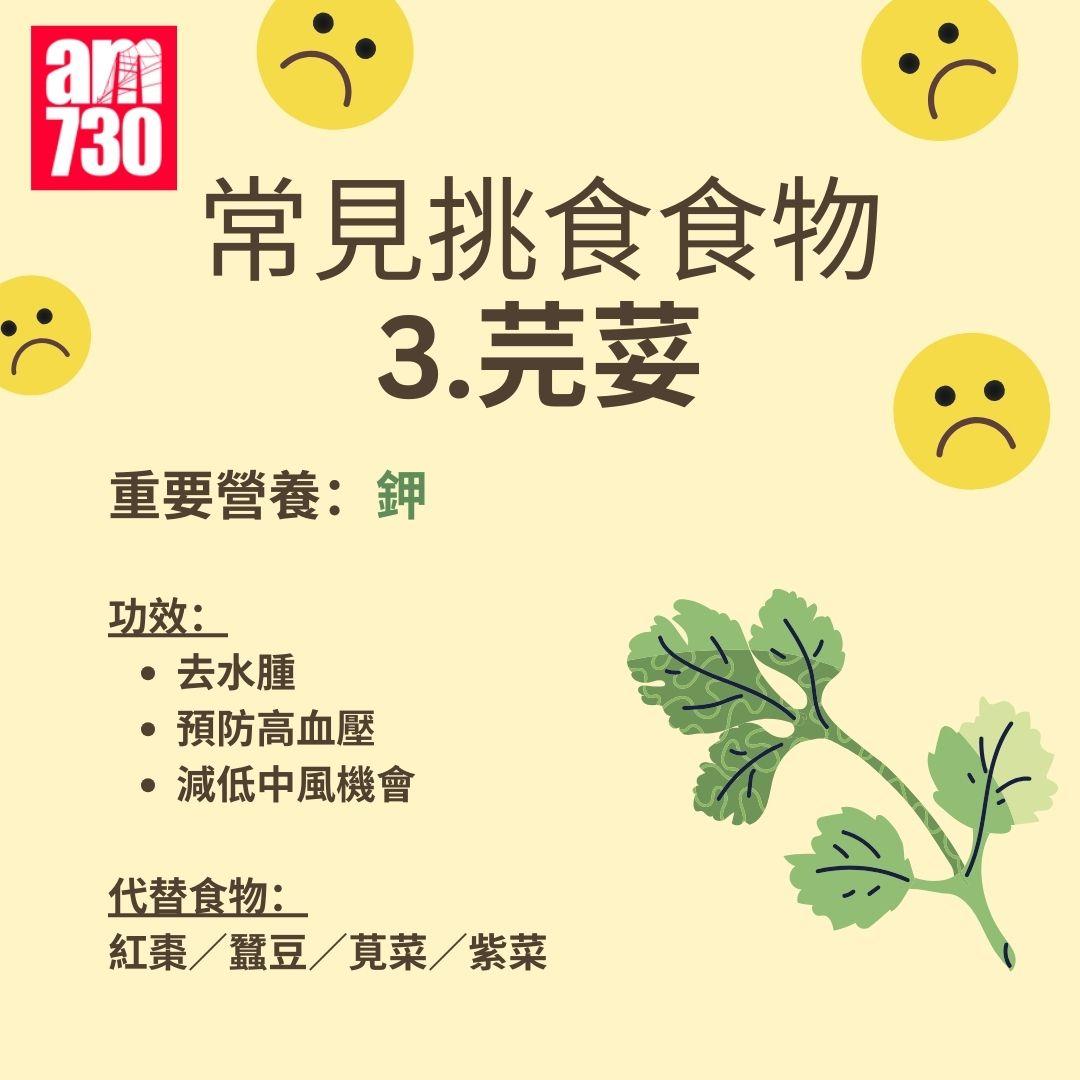 3個常見挑食食物營養拆解