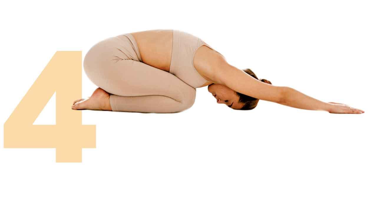 嬰兒式Balasana