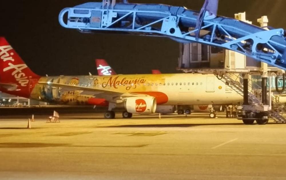 亞航飛深圳折返吉隆坡