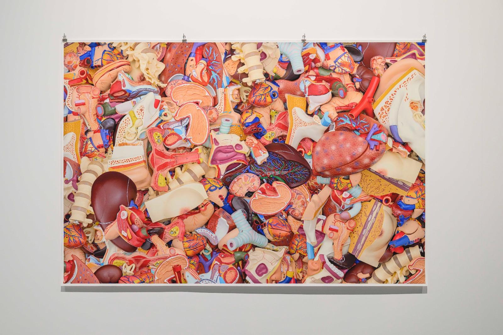 曾家偉攝影作品《地圖⼀號》。