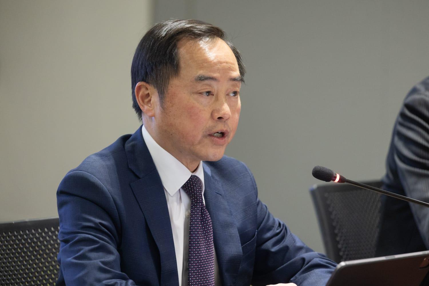 數字政策專員黃志光。(蘇文傑攝)