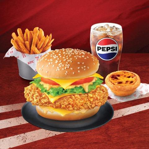 芝芝芝味雞腿包滿足套餐 售價 $54起