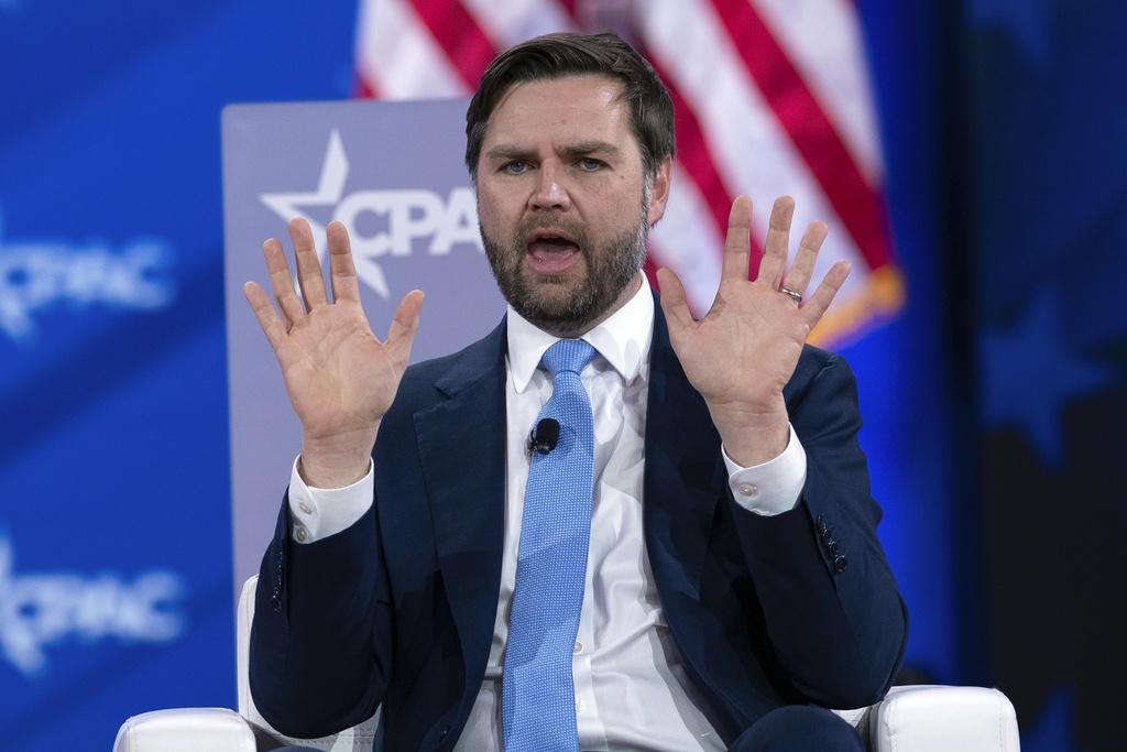 美國副總統萬斯當日當眾訓斥澤連斯基,被指是令對方失控的「關鍵人物」。(美聯社)