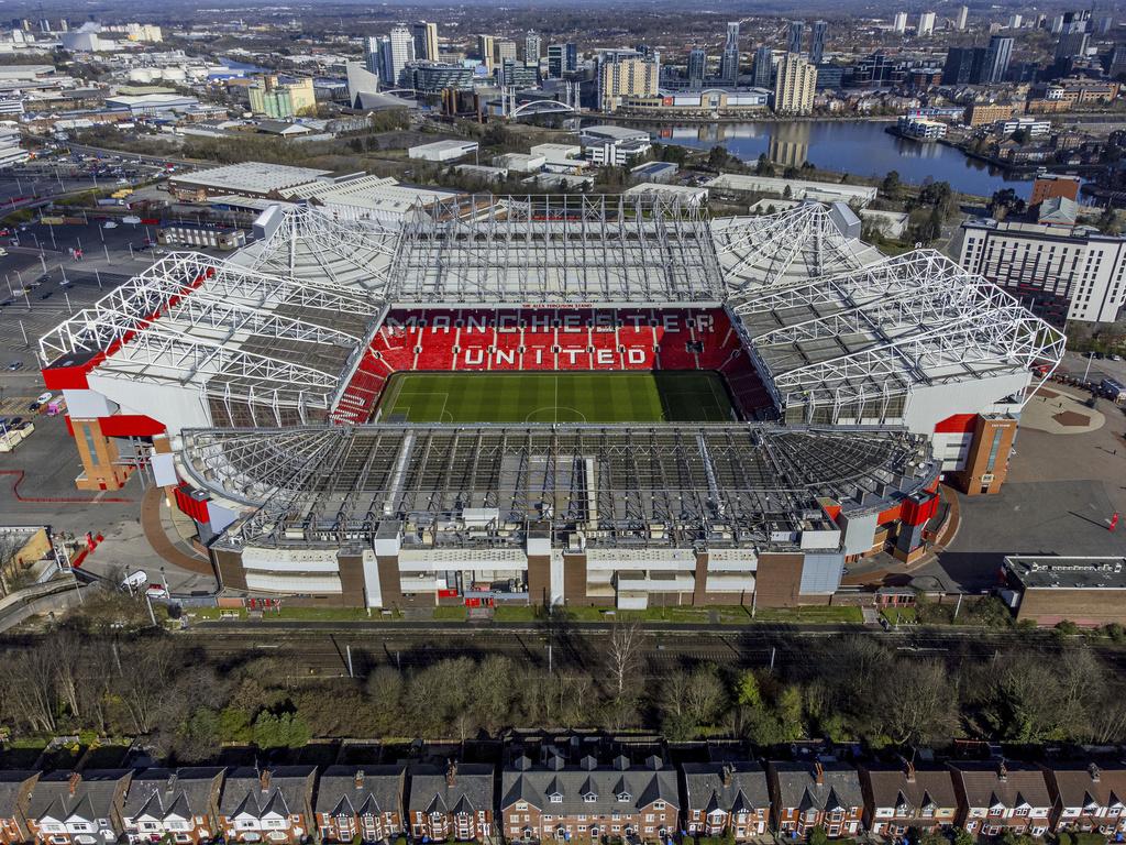 奧脫福球場是現時曼聯主場,可容納75,635人。(美聯社)