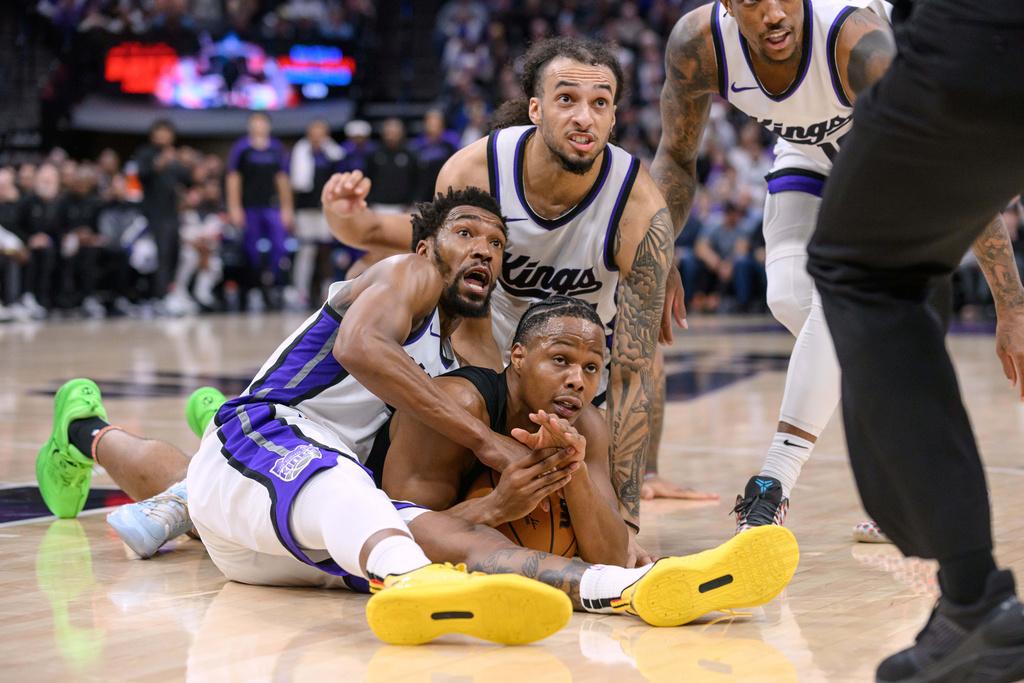 帝王123:119擊敗騎士。(美聯社)