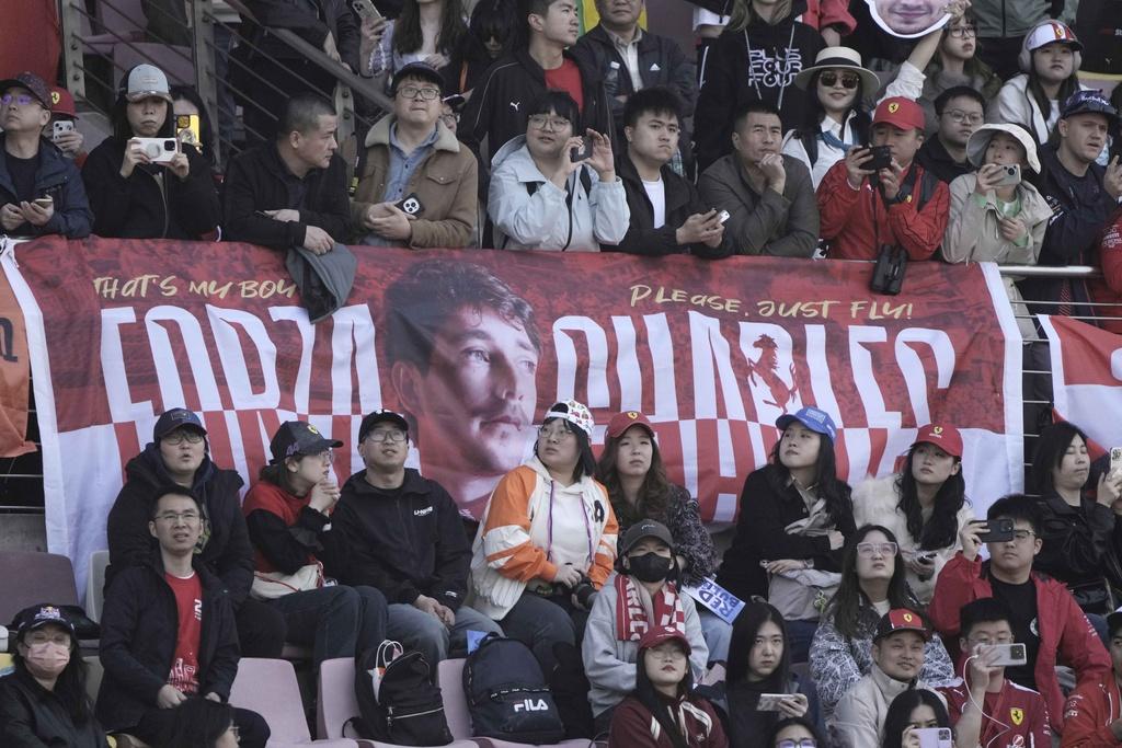 陸克萊(Charles Leclerc)在中國擁有不少支持者。(美聯社)