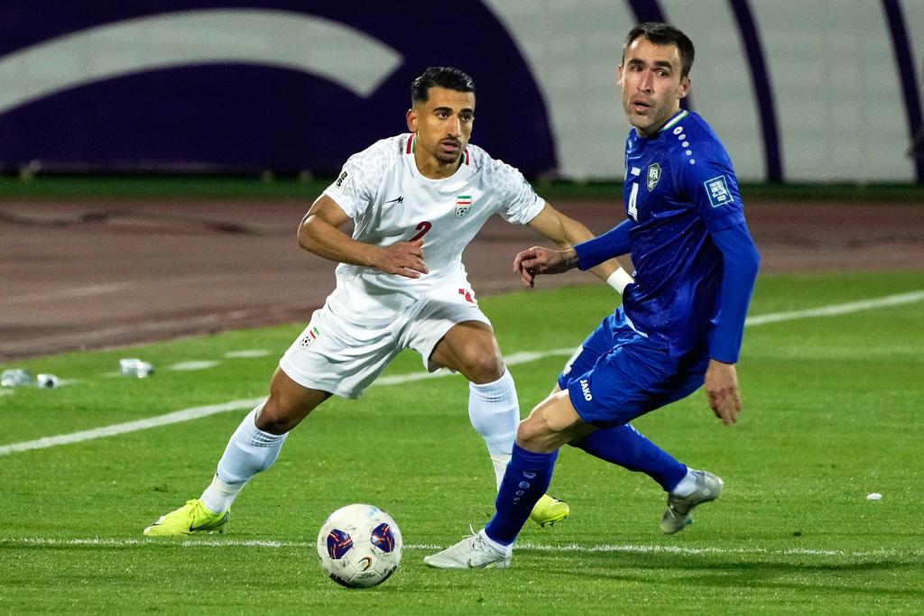 伊朗2:2賽和烏茲別克。(美聯社)