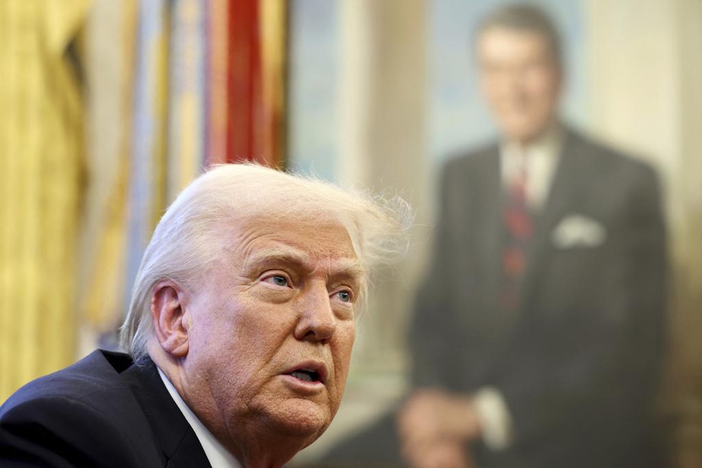 特朗普是史上最富有的美國總統。(美聯社)