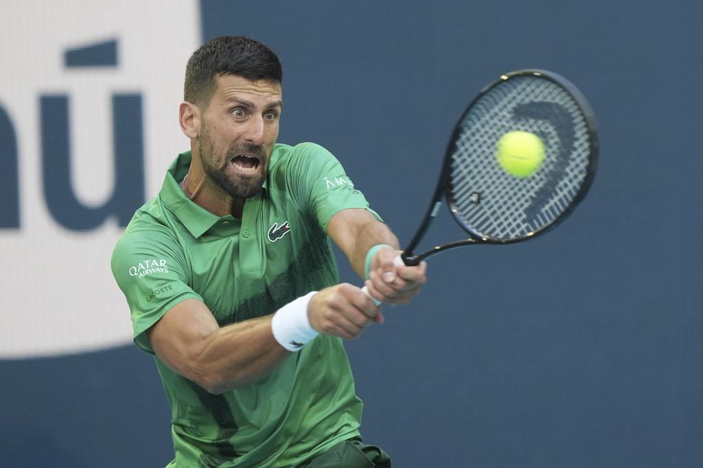 祖高域在邁亞密公開賽八強過關。(美聯社)