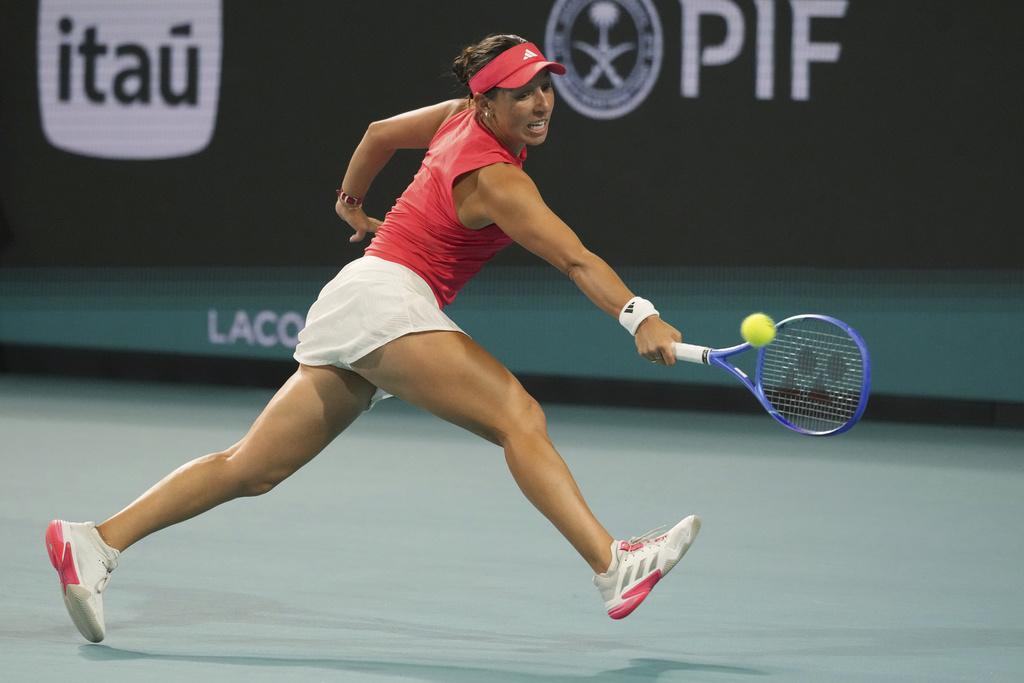 碧古拉晉級邁亞密公開賽決賽。(美聯社)