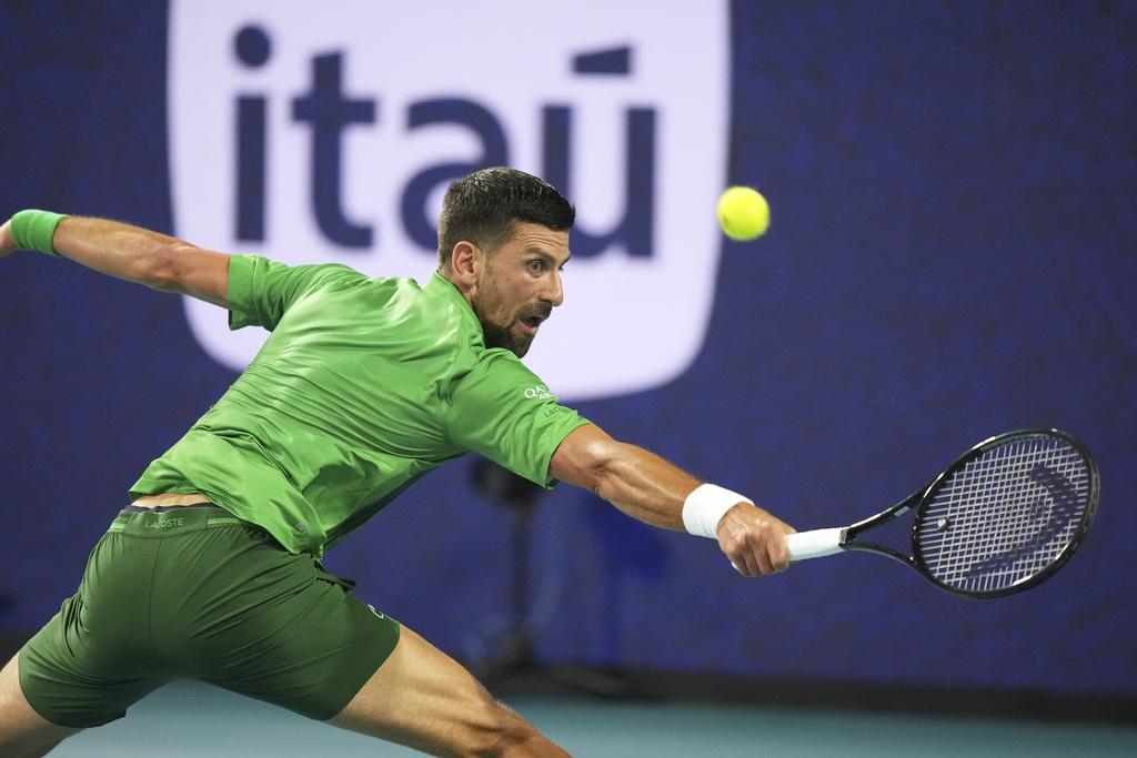 祖高域在邁亞密公開賽決賽不敵捷克新星。(美聯社)