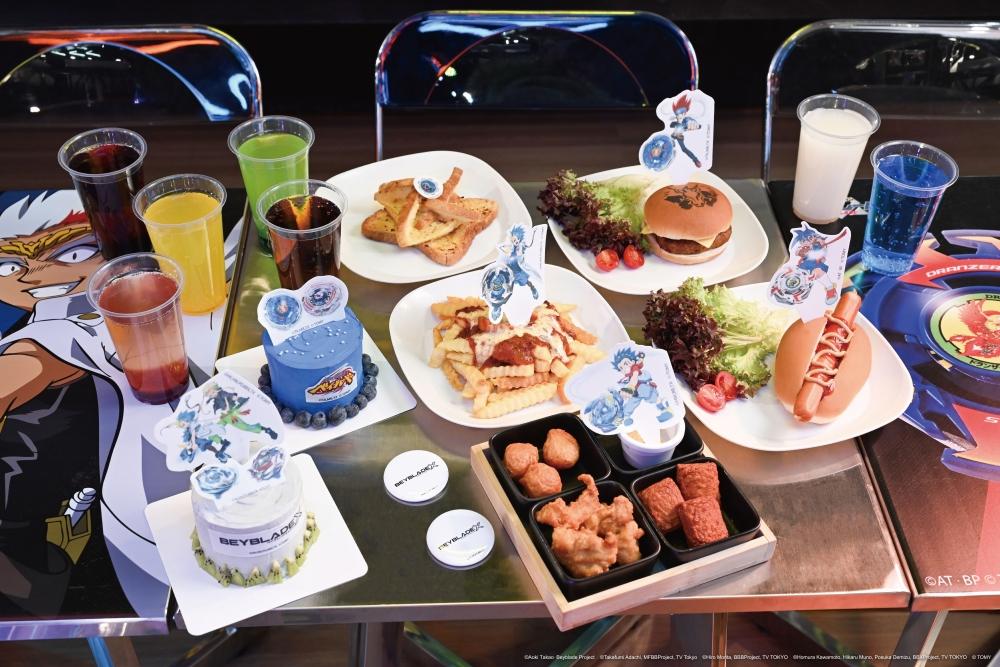 爆旋陀螺限定特色美食