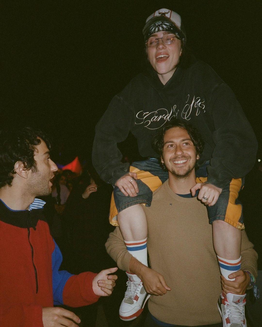 Billie Eilish與Nat Wolff的關係友好。