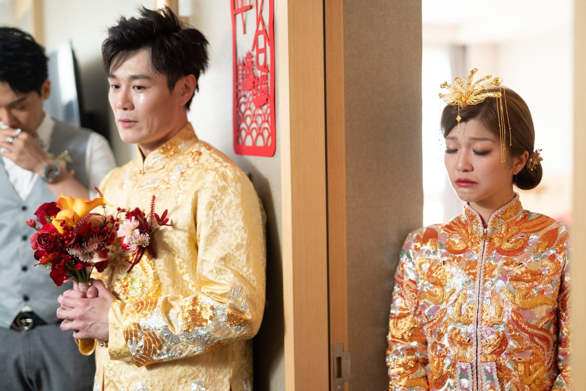 Wilson宣讀愛的宣言,頭一句就哽咽眼濕濕。