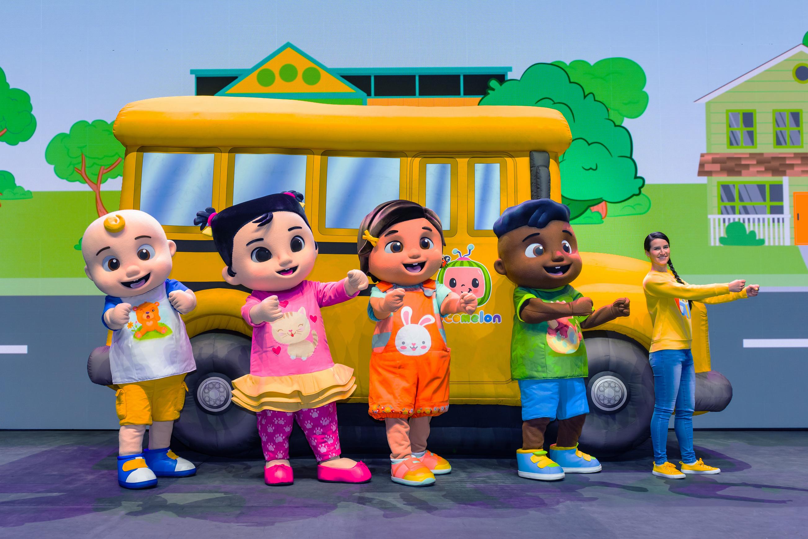 Cocomelon一眾人氣角色與粉絲齊唱多首經典兒歌。