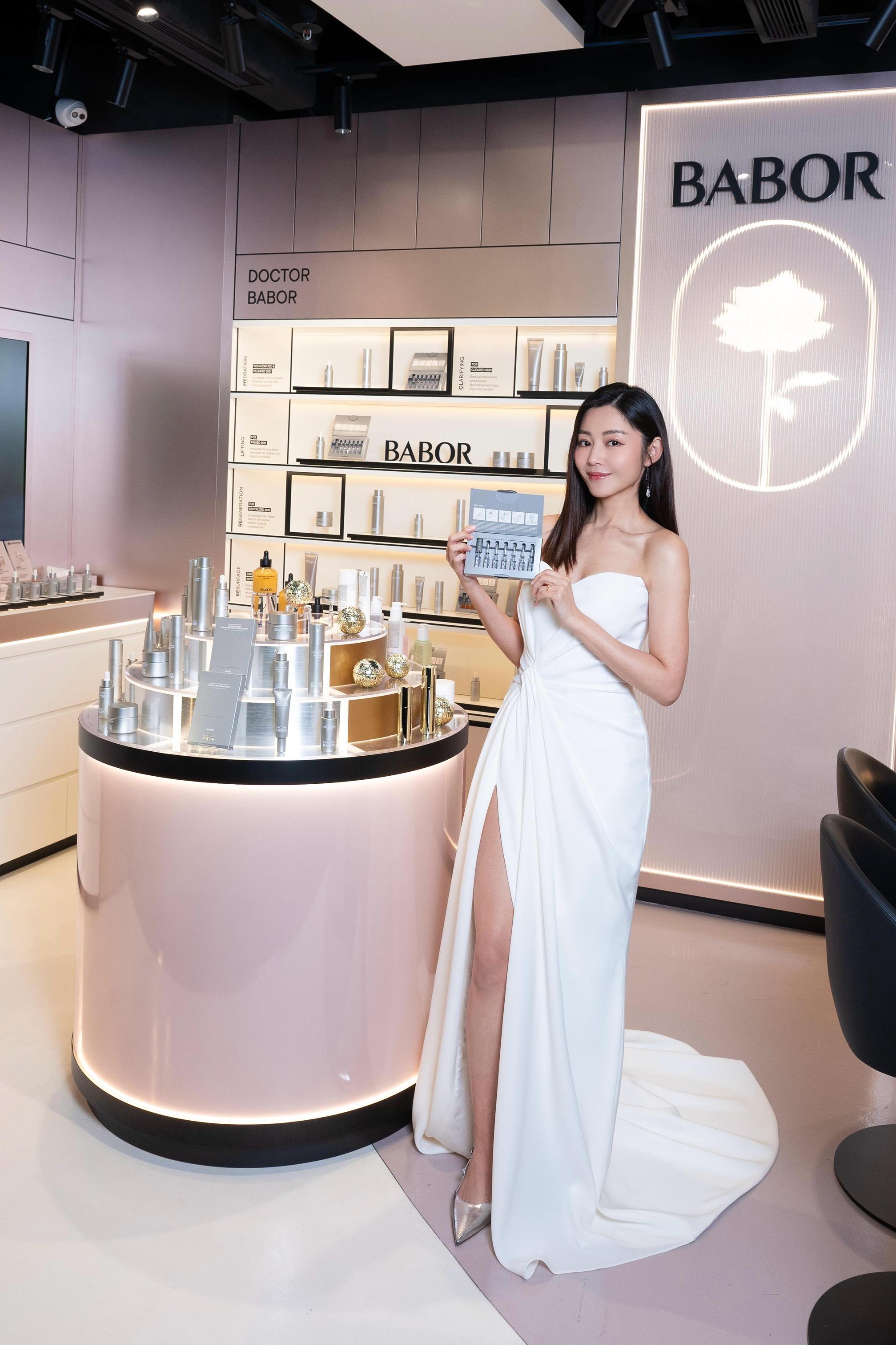 Stanley及衛詩雅出席BABOR全新概念零售店開幕。