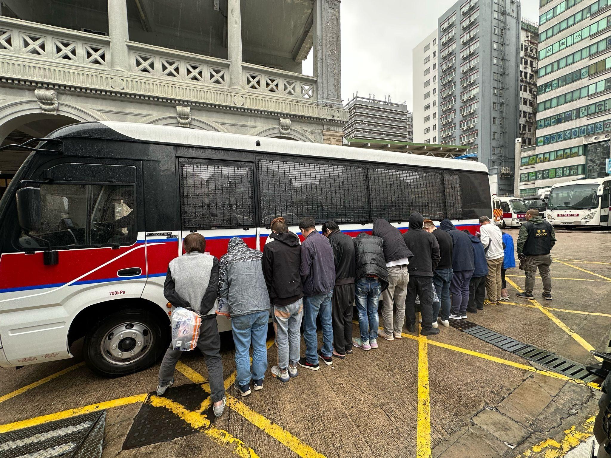 圖為被捕人。(警方圖片)