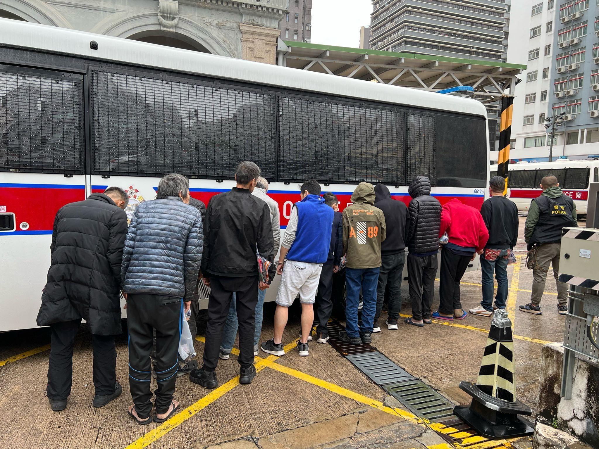 圖為被捕人。(警方圖片)