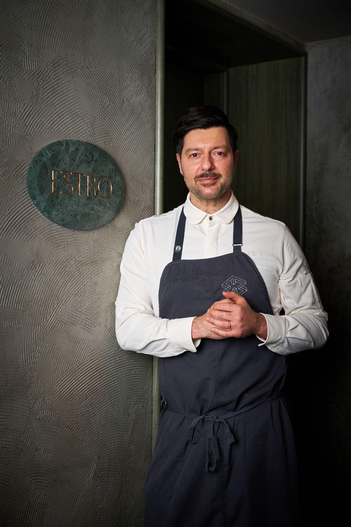 「Estro」由來自那不勒斯的主廚Antimo Maria Merone掌舵。
