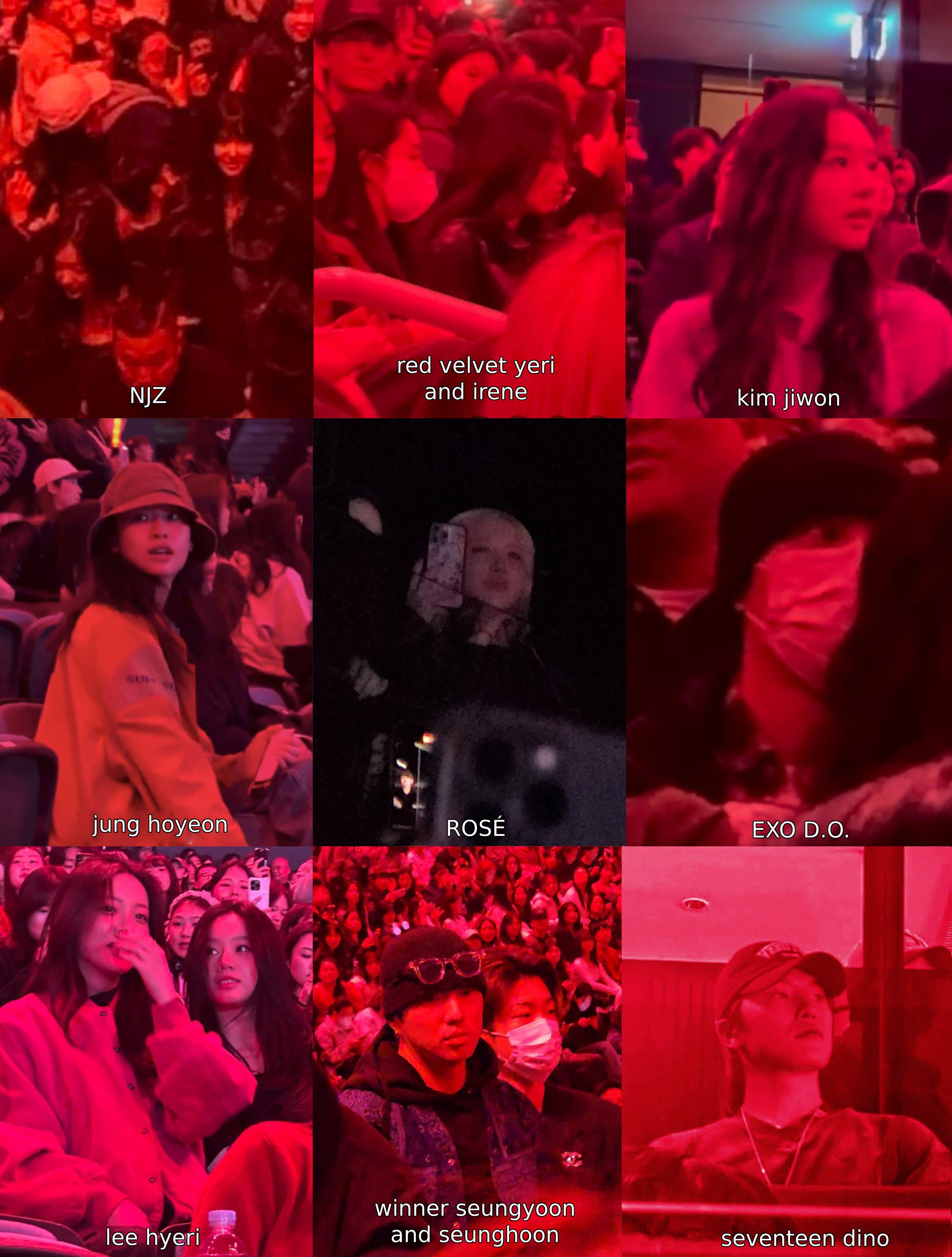 半個K-Pop圈偶像,去了睇Jennie《Ruby》演唱會。