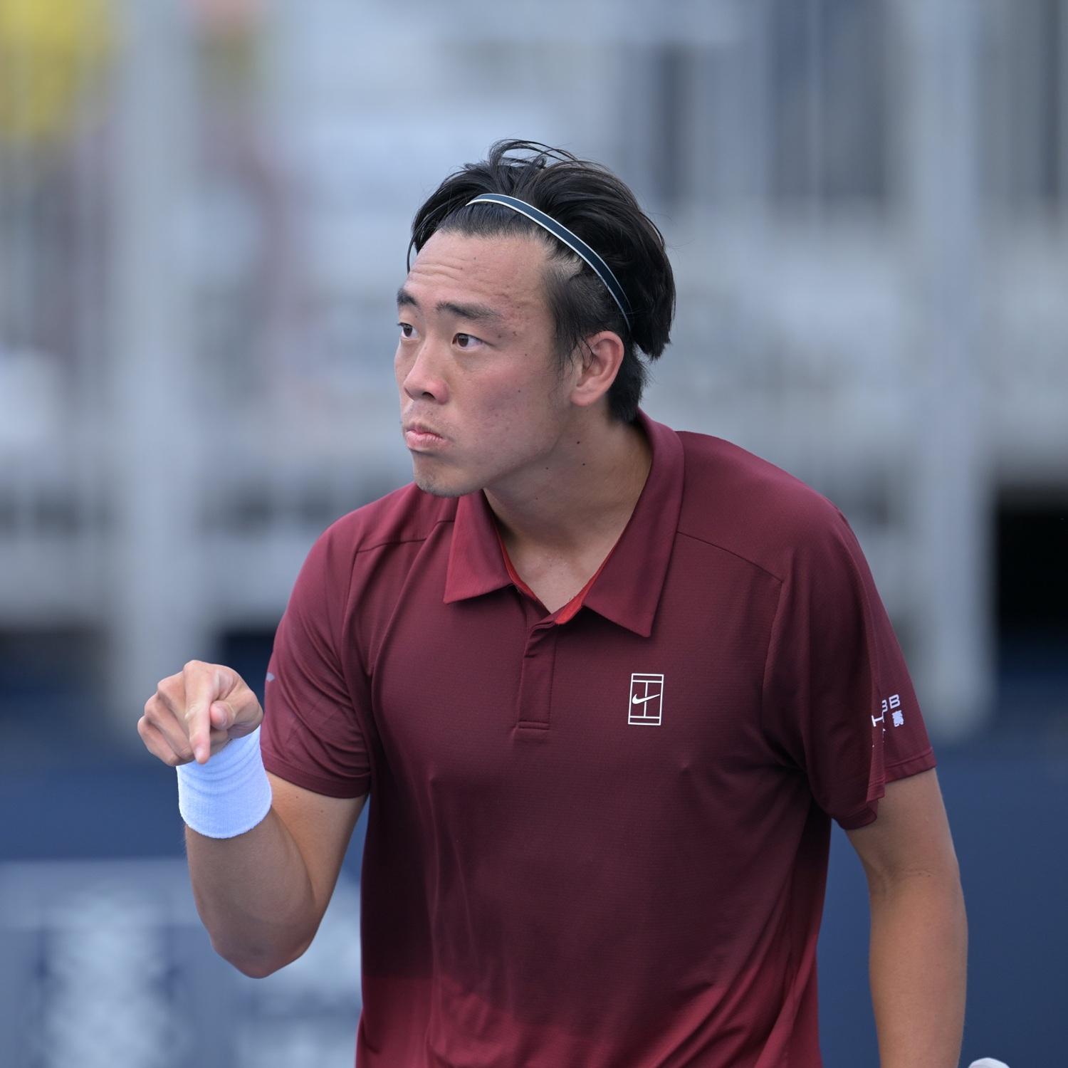 香港球手黃澤林在邁亞密公開賽晉身第3圈。(ATP X)
