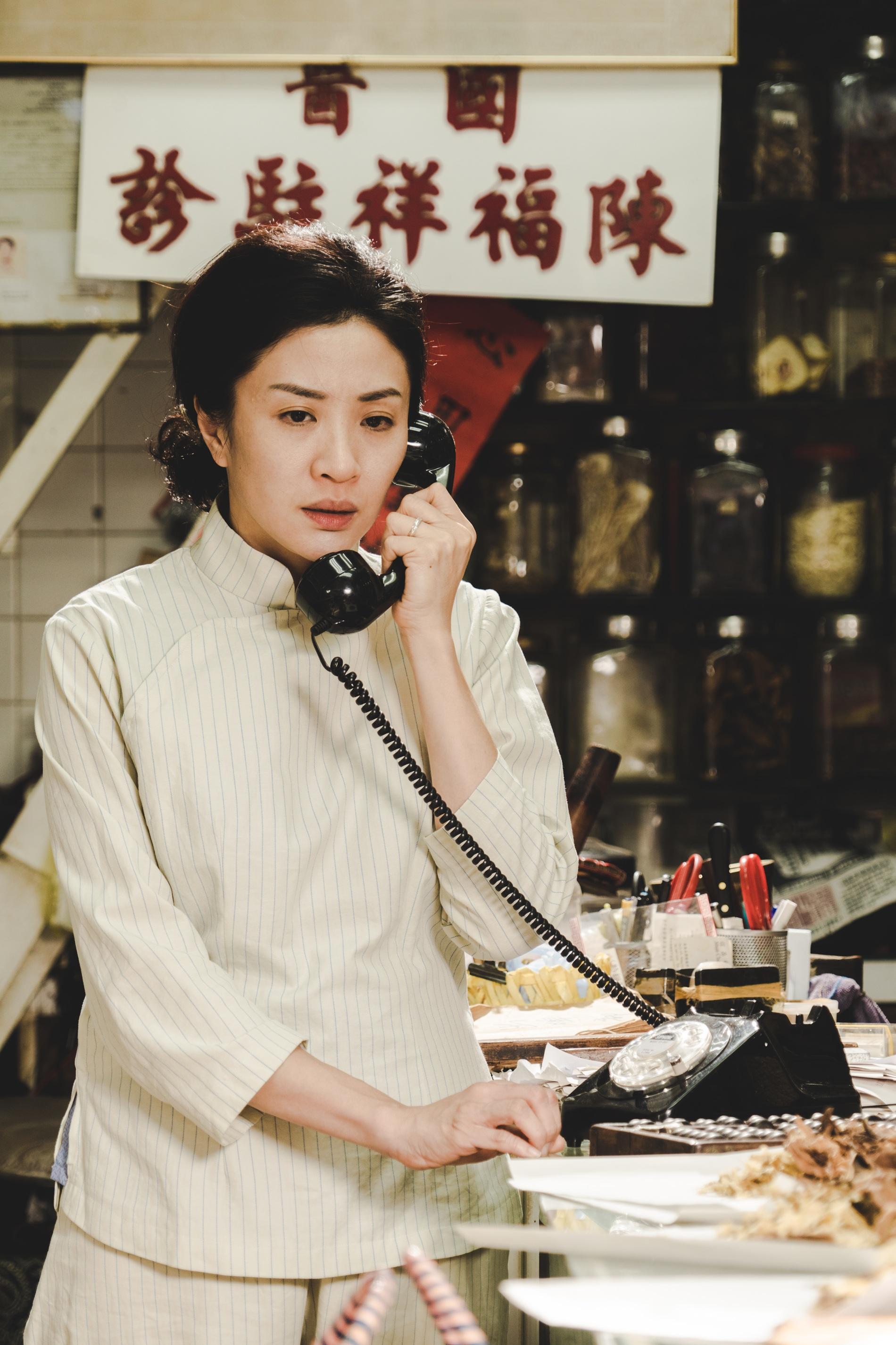 陳佩思在《三命》演駱澤信母親,非常壓抑。