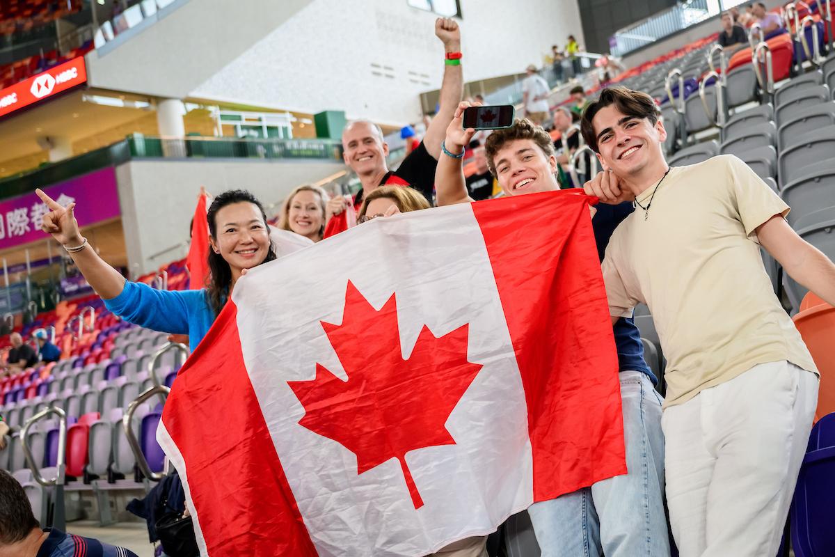 香港國際七人欖球賽首次在啟德主場館舉行。(中國香港欖球總會)